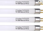 F16T4 17 Inch Fluorescent Light Bulb 16W for Furnlite FC 952, T4 16 Watt Fluorescent Tube for Westek 20125 FA200WBC, Warm White G5 Base 4 Pack