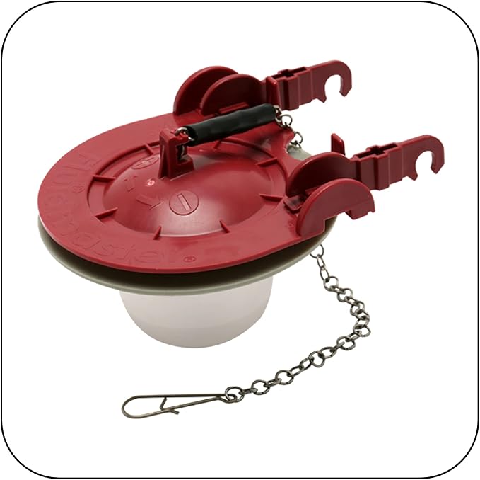 Fluidmaster K-400H-040-T5 PerforMAX Fill Valve and 3-Inch Flapper Toilet Repair Kit, Multicolor