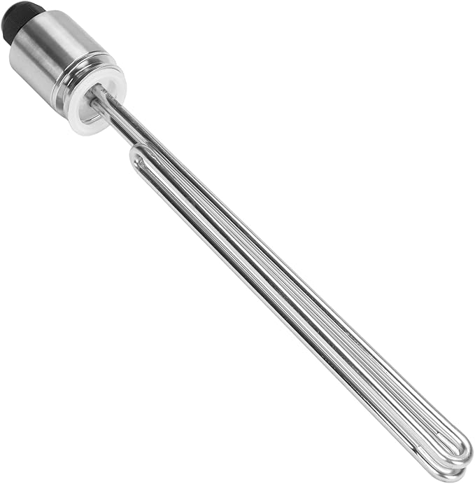 DERNORD 1.5" Inch (OD50.5mm) Tri-clamp Foldback Heating Element Stainless Steel Immersion Water Heater (240v 6500w)