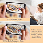 Energetic BR40 LED Light Bulbs, Indoor Flood Light, Dimmable, 6000K Cool Daylight, 110W Equivalent, 1600LM, E26 Base, Flicker Free, UL Listed, 6 Pack