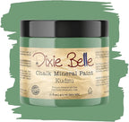 Dixie Belle Paint Company Chalk Finish Furniture Paint - Kudzu (16oz) - Matte Natural Green Chic Chalk Mineral DIY Furniture Paint