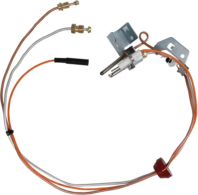9003488 Water Heater Pilot Assembly NAT Gas Burner Assembly Replace 100109295 9003542005 18324190 9003530 9003542 Compatible with A.O Smith Kenmore State GS GSX Natural Gas Water Heater
