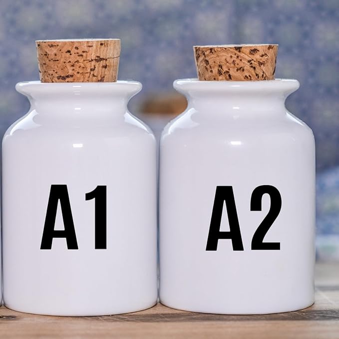 10 Sheets Vinyl Letter Number Stickers, Self-Adhesive Alphabet Stickers, Waterproof Mailbox Number Sticker Letters for Mailboxes,Door,Cars,Boats, Address Signs (Black, 2 inch)