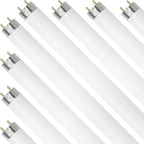 DYSMIO Lighting F15T8-CW 15 Watt T8 Straight Tube, Medium Bi-Pin Base, 4100K - Cool White Pack of 8