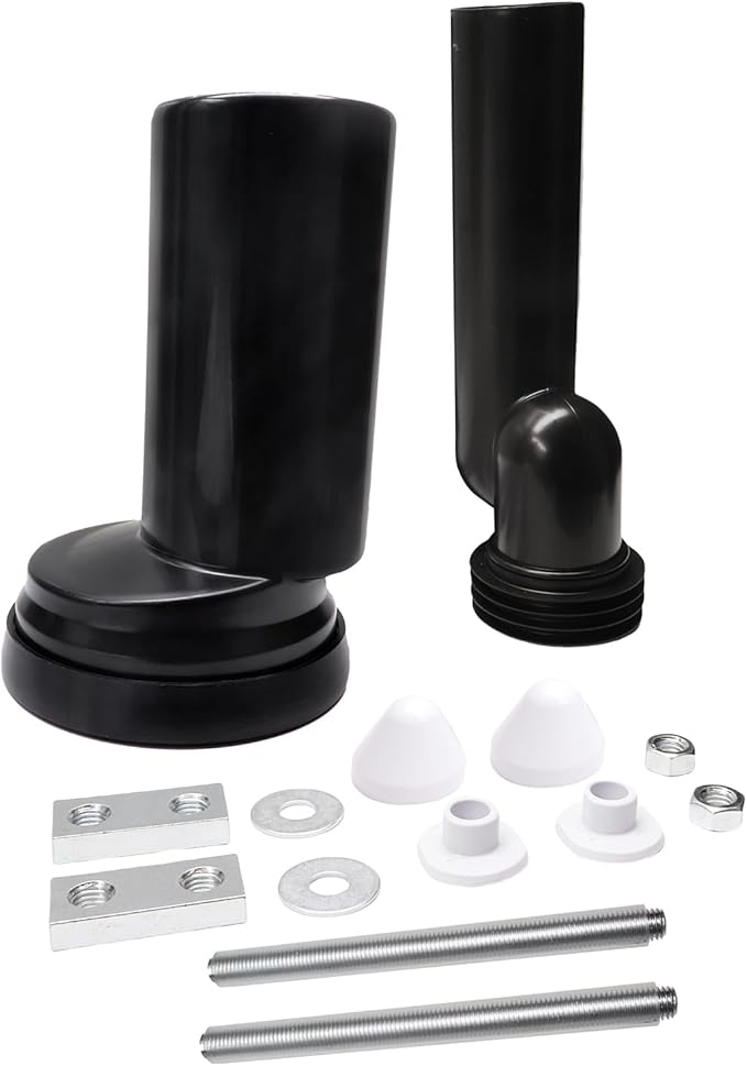 Wall-Hung Toilet Pipe Connector Compatible with Geberit 405.116 HDPE Bowl Connection Set,fit for Wall Hung Toilet Tank,with Fastening Material,Bidet & Bidet parts,N/A