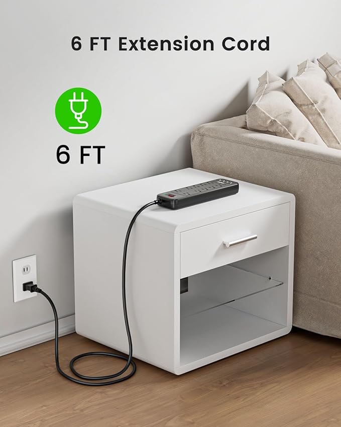 LENCENT 2 Prong Surge Protector Power Strip with USB Ports,Polarized 2 Prong to 3 Prong Outlet Adapter,1700J Surge Protector, 6ft Extension Cord,10 AC Outlets & 4 USB,Non-Grounded Wall Plug Extender