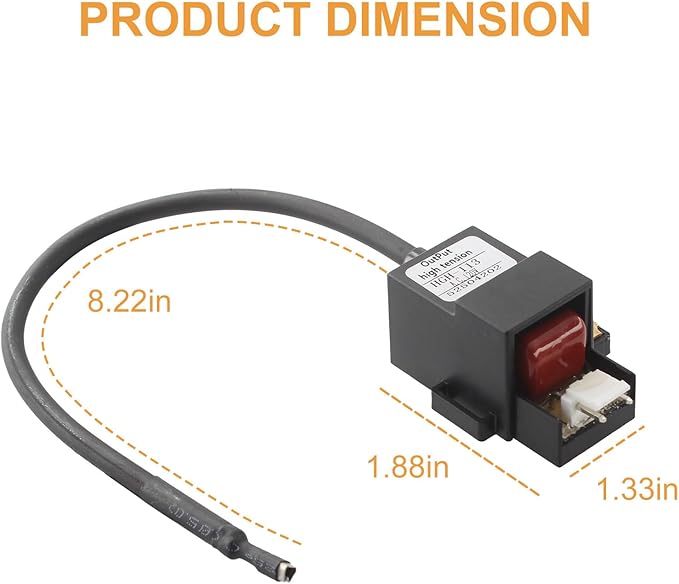Rheem Tankless Water Heater Parts RTG20235C 120v Tankless Gas Water Heater Ignitor Coil Fits for Richmond Ignitor Coil and Ruud Replacement