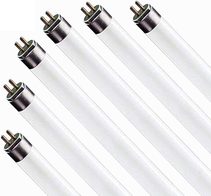 Circle (6 Pack F17T8/830 17W 24 Inch T8 Fluorescent Tube Light Bulb, 3000K Warm White, Medium Bi-Pin (G13) Base, 17 Watt T8 Light Bulbs