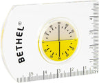 BETHEL Circular Bubble Level Bullseye Degree Marked Surface Round Spirit Levels Measuring Tool