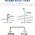JOY DECOR Cabinet Pulls – 3 Inch Hole Center, Brushed Nickel, 10 Pack, Zinc Alloy Cabinet Handles for Drawers & Cupboard – Vintage Style Hardware for Kitchen, Bathroom, Dresser, Furniture Makeover