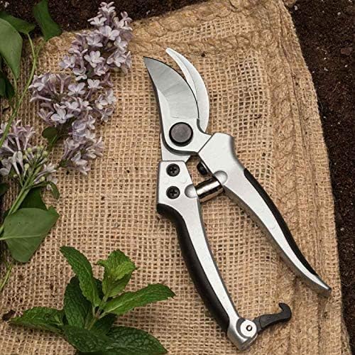 Kings County Tools Hand Gardening and Landscaping Pruner Tool Set | Wet Wood Bypass | Dry Wood Anvil | Flower Cutters | Sharp Japanese Blades | Cast Aluminum Handles | Ergonomic Design for Easy Use
