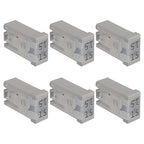 15A 32V Mini Slotted Automotive MCASE Shaped Cartridge Fuse Kit(Pack of 6pcs,15A)