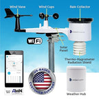 Ambient Weather WS-1553-IP Smart Wireless Weather Station with Remote Monitoring and Alerts