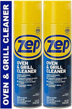 Zep Heavy-Duty Oven and Grill Cleaner - 19 oz (Case of 2) ZUOVGR19 - Dissolves Grease on Contact, on Burners, Grates and Drip Pans
