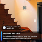 TP-Link Tapo Matter Smart Light Switch: Voice Control w/Siri, Alexa & Google Home | UL Certified | Timer & Schedule | Easy Guided Install | Neutral Wire Required | Single Pole | Tapo S505(2-Pack)