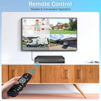 【130°Ultra Wide-Angle】 Outdoor Wired Security Camera System, Home Video Surveillance Systems, POE IP Cameras, Surveillance DVR Kits