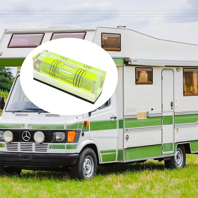 2Pcs Square Bubble Spirit Levels with Magnetic Base 52x20x15mm Three Line Bubble Level Measuring Layout Tools Levels