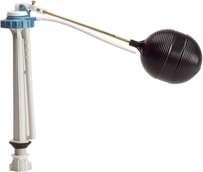 DANCO Coast Mark IV Anti-Siphon Ballcock Toilet Tank Repair Kit, White/Black, 1-Pack (88915)