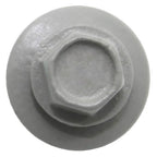 #14 Metal ROOFING SCREWS(250) Screws x 1-1/2" ABC GRAY Hex Washer Head Sheet Metal Roof Screw. Self starting/self tapping metal to wood with EPDM washer. Colored head. for corrugated roofing