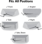 Korky 6081BP Strongarm Tank Lever Universal to Fit Front Angled Side Left and Right Mount Toilets, Oil-Rubbed Bronze, Faucet Style