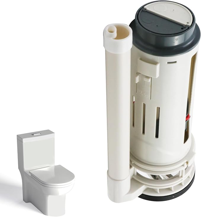 T Tulead 3-Inch Dual Flush Valve Toilet Flush Valve Repair Parts 275mm Height, for One-Piece Toilet