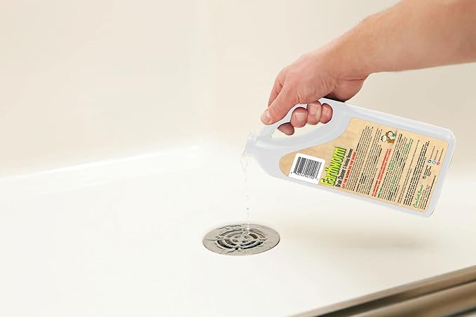 Earthworm Drain Cleaner - Clog Remover - Drain Opener/Deodorizer - Natural Enzymes, Safer for Families, Environmentally Responsible - 32 fl oz