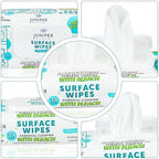 24 Pack Surface Cleaning Wipes with Bleach, All-Purpose Cleaner for Bathroom, Kitchen, Office, 1728 Count Soft Flow, Fresh Scent, Lint Free & Durable