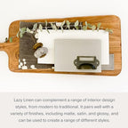 Country Chic All-in-One Chalk Paint for Furniture, Cabinets, Home Decor, Eco-Friendly, Matte Finish, Built-In Primer & Top Coat for Wood, Metal - Lazy Linen (Light Grey) - 4 oz (118 ml)