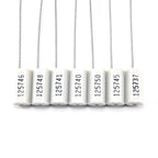 1000 pcs Numbered Security Cable Seals Pull-Tite Anti-Theft Trailer Tags Steel Wire Metal Cable Safety Padlock for Truck Container (White)