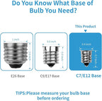 Meconard C7 Led Replacement Christmas Light Bulbs, C7 Shatterproof Led Bulbs for Christmas Indoor Outdoor String Lights, E12 Candelabra Base, Commercial Grade Holiday Bulbs, Blue, 25 Pack