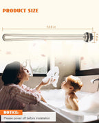 100108283 Water Heater Element Fit for AO Smith ECT 52 55 66 80 120, ECS 30 40 50, ECLN ELJN ECJN 40, ECL 30 50, E6 Electric Water Heater, Replaces 100108284 9000092015 9000092045, 4500W 240V