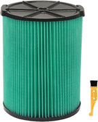 VF6000 Wet/Dry Replacement Filter for Ridgid 5-20 Gallon Wet Dry Vacuums WD5500 WD0671 WD6425 WD7000 WD1280 WD1851 WD1680 WD1956 RV2400A 1400RV RV2600B,Fit for Husky 6-9 Gallon Vacs 1 Pack