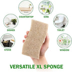 AIDEA XL Sponges Kitchen, 12Count, Non-Scratch Dish Sponges, Large Natural Sponge for Non Stick Cookware, Cellulose Cleaning Sponge for Dishes, Bathroom, Household