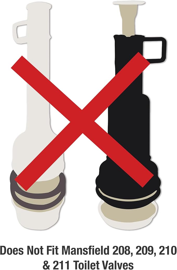 Danco 12046 Straight Replacement Handle with Front Angle/Side/Vertical Mount in Toilet Tank Lever, Brushed Nickel