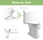 Toilet Handle for Kohler 1075348-CP Left Trip Lever Service Kit, Toilet Handle Replacement Kit Side Mount, Toilet Tank Lever, 1-Pack Polished Chrome