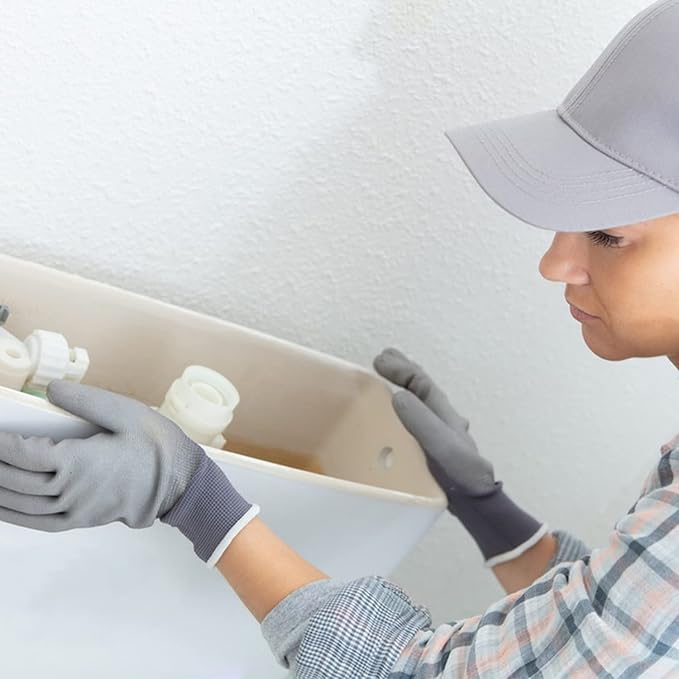 iFealClear Universal Metal Toilet Handle Replacement, Front Mount Toilet Flush Trip Lever Compatible with American Standard/Mansfield/TOTO/Kohler Toilets, Stainless Steel Flapper Chain, Brushed Nickel