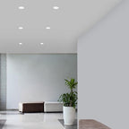 Builder Essential 7in 1,150 Lumens Round LED Recessed Light and Housing for Remodel or New Construction with 5-CCT 2700-3000-3500-4000-5000K in White (Pack of 6) IC-Rated