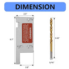 Generator Interlock Kit Compatible with Square D Vertical Main 150 or 200 Amp Breaker,3 1/4 to 4 Inch Spacing Between Main and Branch Breaker,Electrical Interlocking Panel.