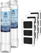 MARRIOTTO EPTWFU01 Water Filter Replacement, Compatible with Frigidaire EPTWFU01, EWF02, Pure Source Ultra II and Pure Air Ultra 2 Air Filter (2+3)