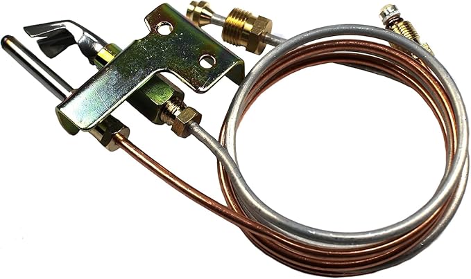 Natural Gas Water Heater Pilot Assembely Includes Pilot Thermocouple and Tubing