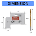 Generator Interlock Kit Compatible with Square D QO and Homeline Indoor or Outdoor 100 or 125 Amp Panels, 3/4 Inch Spacing Between Main and Branch Breaker, Professional Interlock kit(SD100A)