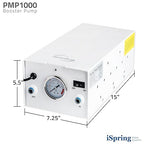iSpring PMP1000 Water Booster Pump for High Capacity RO Membrane and Commercial Reverse Osmosis System Up to 120 psi, 3/8” Quick Connect Fitting