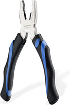 6-Inch Linesman Pliers with heavy Duty Nickel Chromium Steel Construction