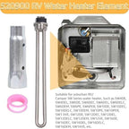 520900 RV Water Heater Element Kit,Compatible Replacement for Suburban SW Series Electric Water Heater (Part 520789, 232794) Includes Screw-in Heating Element, Wrench Socket, and Tape