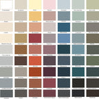 ALL-IN-ONE Paint, Durable cabinet and furniture paint. Built in primer and top coat, no sanding needed. Includes our 30 featured color card - Cobblestone (gray), Quart