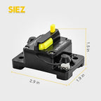 30 Amp Circuit Breaker, Huazu Inline Fuse Inverter with Manual Reset for Car Audio RV ATV Marine Boat Truck Trolling Motors 12V- 48V DC Water Proof (Surface Mount-30A)