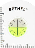 Circular Bubble Level Bullseye Degree Marked Surface Round Spirit Levels Measuring Tool
