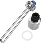 DERNORD 1.5 Inch (OD50.5mm) Tri-clamp Heating Element 120V 1000W Electric Water Heater High Watt Density