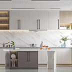 Asidrama 10 Pack 10 Inch(254mm) Oil Rubbed Bronze Kitchen Cabinet Handles, Cabinet Pulls Kitchen Cabinet Hardware for Cupboard Drawer Pulls