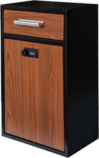 Combination Lock Wall-Mount Mailbox,Waterproof Heavy Duty Thickened Mailboxes for Outside, Security Drop Box with Lock, Extra Large Capacity Mounted Mailbox, XL